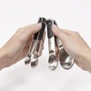 OXO Stainless Steel Measuring Spoon Set, Silver, 4-Piece