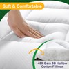 Split King Mattress Pad Cover, Cooling Mattress Topper for Split