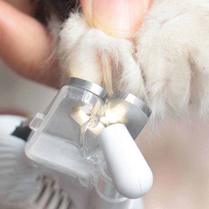 Pet Nail Clipper Prevent Slip Handle Labor Saving Pet Claw