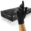 Unigloves PRO.TECT Black GA0042 Nitrile Single Use - Multipurpose, Powder
