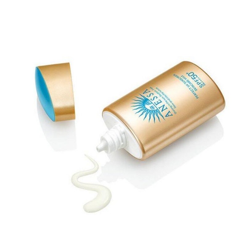 ANESSA Perfect Sunscreen Skincare Milk, 60ml, Pack of 2