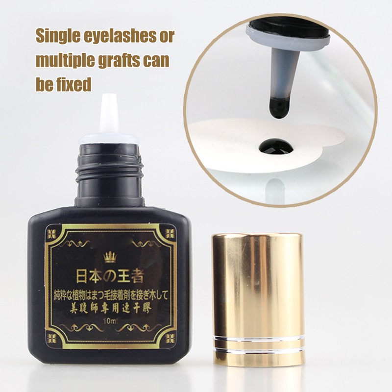 Eyelash Extension Glue 2S Quick Drying 10ml Liquid Texture Reliable