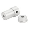 4mm Mounting Hub Universal Aluminum Alloy Motor Shaft Mounting Coupling