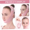FRCOLOR Line Lifting Facial Mask Chin Lift Band Reusable Face