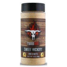 Pork Candy Sweet Hickory Pork Rub Seasoning | Pork Butt Rub, Rib Rub & Chicken Rub | Premium Ingredients | No Artificial Flavors | Runnin Wild Foods, 12 ounces