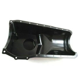 Bous Performance 1970-79 Ford 351C 351M 400M Front Sump Steel Oil Pan Black E44121BK