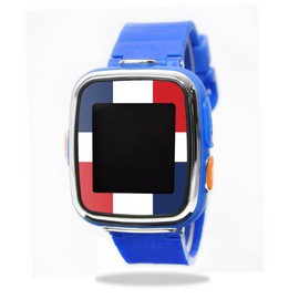 MightySkins Skin Compatible with VTech Kidizoom Smartwatch DX wrap Cover Sticker Skins Dominican Flag