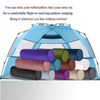 Tinbolunce Memory Foam Roll Pillow for Knee/Leg/Neck - Full Moon