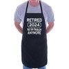 Print4U I Retired in 2024 Retirement Gift BBQ Baking Cooking