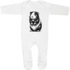 Azeeda 3-6 Month 'Guinea Pig Standing' Baby Romper Jumpsuit/Sleep Suit