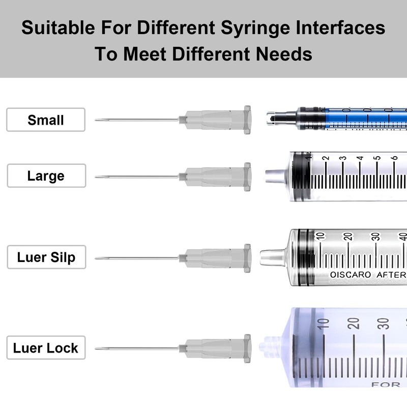 27 Gauge 1.5 Inch Needle, Individually Wrapped, 100 PCS Luer