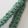 CHUQING Keyring Woman Macrame Handmade Bracelet Tassel Anyards for Keys,