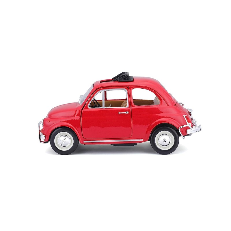 Bburago B18-22099 1:24 1968 Fiat 500L Model, Colour May Vary