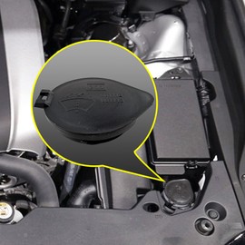 CEYHTLY 85316-48060 Windshield Washer Fluid Reservoir Cap Black Compatible with Toyota Venza RAV4 Highlander Scion xB | Lexus GS200t GS Turbo GS300 GS350 GS450h NX200t NX300 NX300h RX330 RX350 RX450h