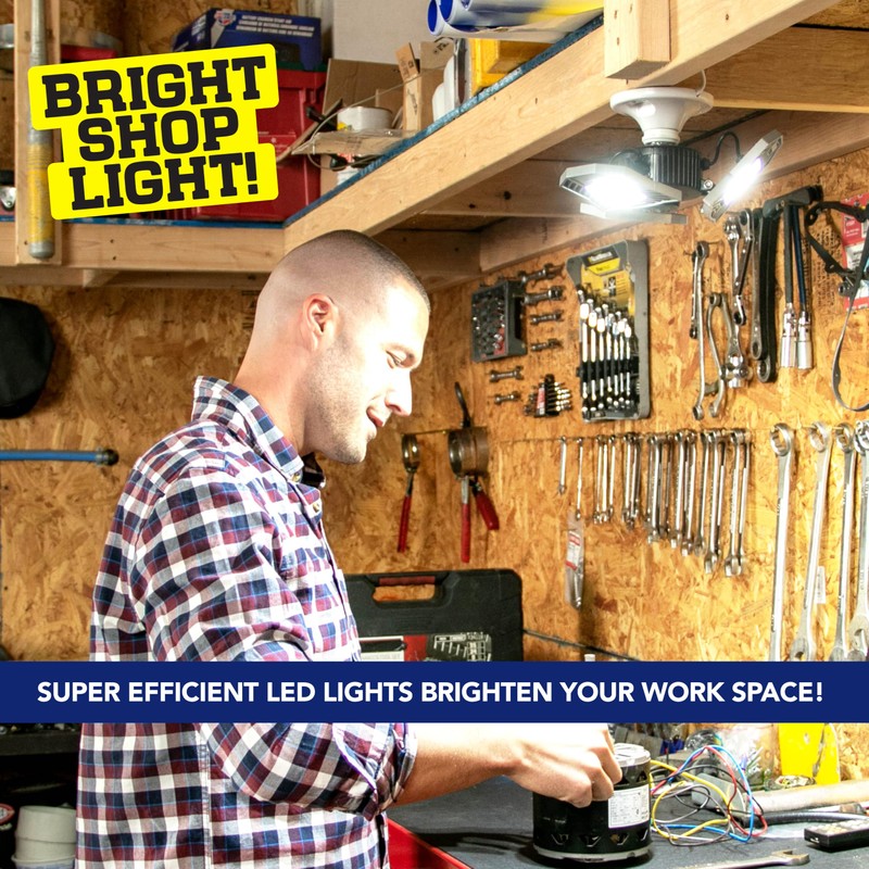 Bell+Howell Triburst 5500 Lumen LED Light - 144 Bulbs, 360°