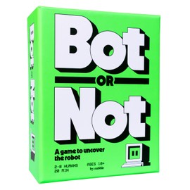 Rabble Bot or Not - A Game to Uncover The Robot | 2-8 Players, Party Games, Family, Teens, Adults, 2 Player Games, Board Games, Card Games