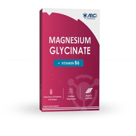 Magnesium Glycinate 1500mg & Vitamin B6 Supplement High Strength Vegetarian 28 Capsules - Providing 315mg Elemental Magnesium (Bisglycinate) - Pure Active Ingredient