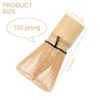 Matcha Whisk, GLADFRESIT 100 Prong Natural Bamboo Matcha Green Tea