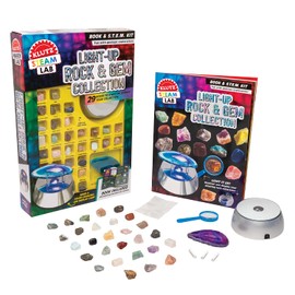 Klutz Light Up Rock & Gem Collection: Maker Lab STEM Kit
