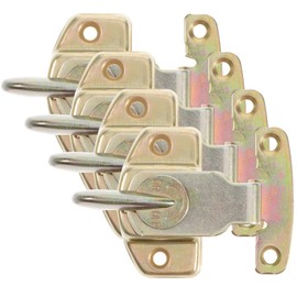 Angoily 4 Sets Table Leaf Latch Extension, Table Leaf Locks and Latches Connector Hardware, Buckle Spring Latches, Extension Locks