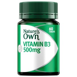 Nature's Own Vitamin B3 500mg Tab X 60