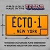 Ghostbusters Afterlife | ECTO | Metal Stamped License Plate 3