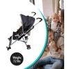 AmorosO Baby Umbrella Stroller 12005R, Black