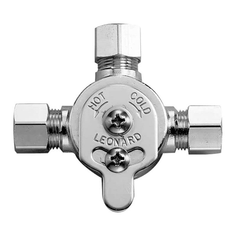 Sloan 3326009 MIX-60-A Mechanical Mixing Valve for Lavatory Faucet, 2