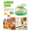 UCEC Craft Paper Punch, Maple Leaf Punch Set 3pcs 3/8"