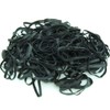 Black High Heat UV Resistant #64 Platinum Crepe Rubber Band