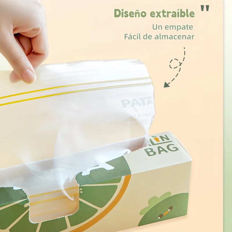 Bolsas Congeladoras Casa Placer 20 Unidades Reutilizables