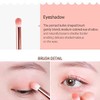 CORINGCO Mini brochas de maquillaje de viaje, juego de cápsulas,