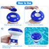 DIELOVEHUA 5 Inch Pool Dosing Float, Dosing Float, Pool Chlorine