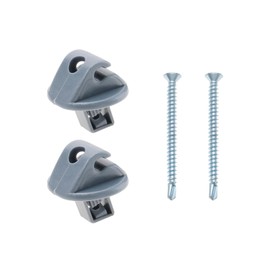 VGOL 2 Pieces Sun Visor Mount Clips Compatible with Vauxhall Movano 1998-10 Compatible with Vivaro 2001-14 OE 8200449006 7700421989 7700424981