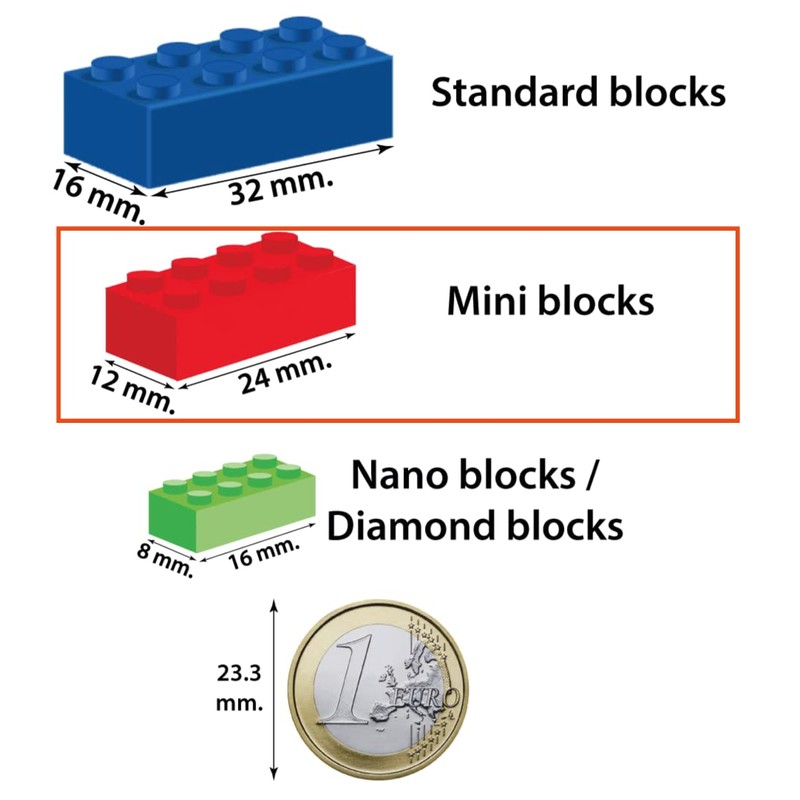 Small Block Building Figure Reproduction Semi-Automatic Mechanical SLR Camera