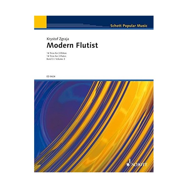 Modern Flutist: 14 Trios. 3 flutes. Partition d'exécution.