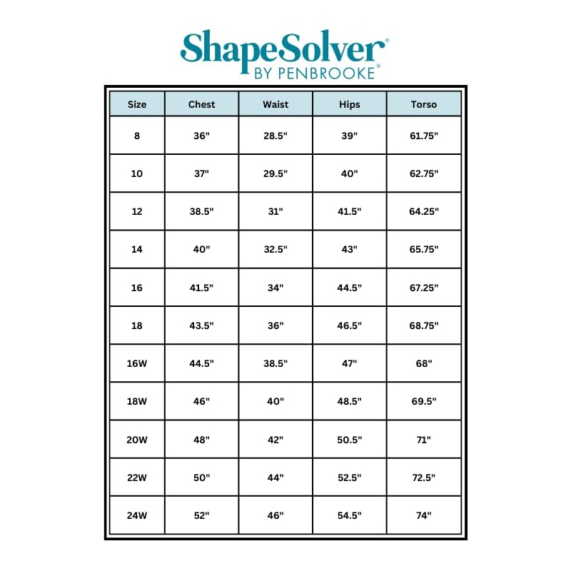 Shapesolver Women's Standard Hi Lo Princess Seam Fauxkini, Back in