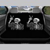 GePrint Skull Print Car Seat Covers Full Set Universal Car