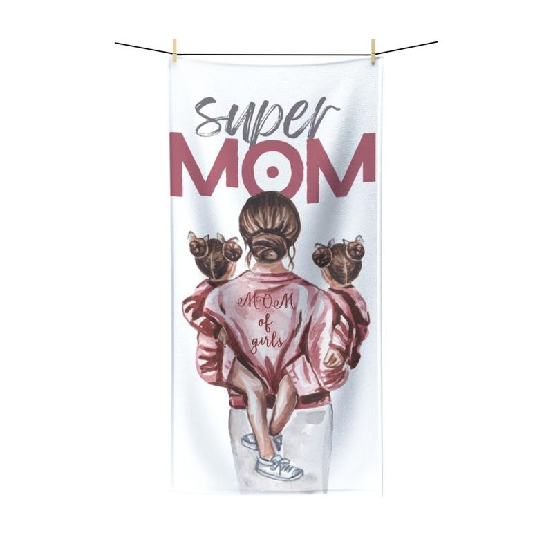 Polycotton Towel - size: 30" × 60"