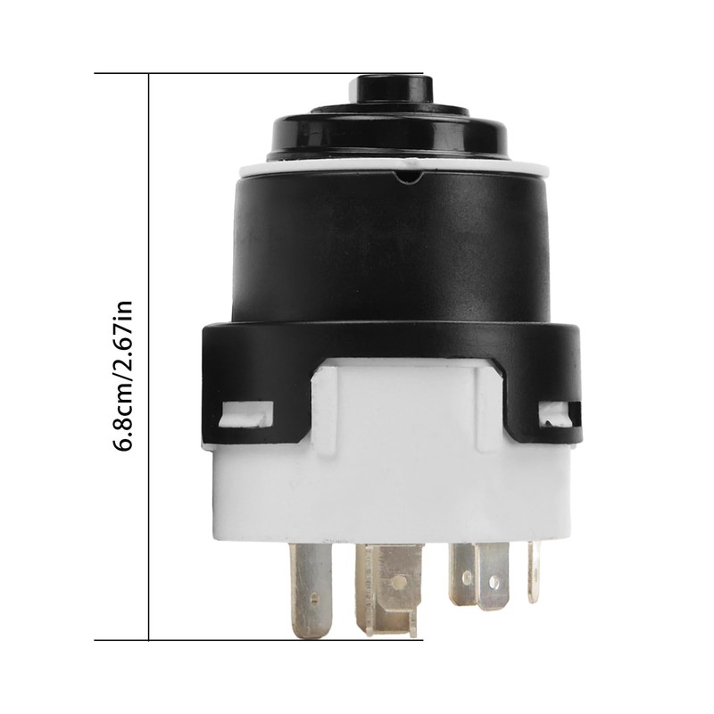 AUROLYNNE Lock Cylinder Ignition Switch Ignition Switch for Tractor Car