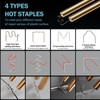 Plastic Welder Multipurpose Portable Repair Kit With Hot Staple Plastic