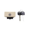 HUYILUN0104 Glove Box Latch With Key Open Handle Compatible with