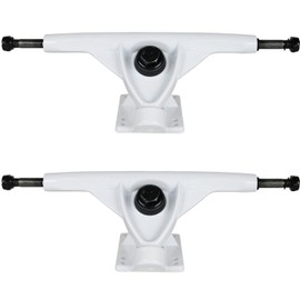 Havoc Longboard Trucks 180mm Reverse Kingpin White (Pair) Skateboard