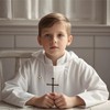 6Pcs First Communion Lapel Pins Gold Catholic Chalice Badge Gifts