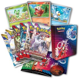 Pokémon - Trading Card Game: Back to School Collector's Case - Felori, Krokel and Kwaks (3 Holographic Promo Cards, 6 Booster Packs and More)