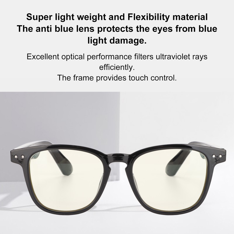 Smart Bluetooth Glasses Anti Blue Light Hands Free Calling Glasses