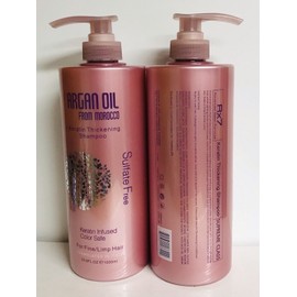 Rx7 2-Pack Keratin Thickening Shampoo for Fine Hair 33.8 fl oz Each