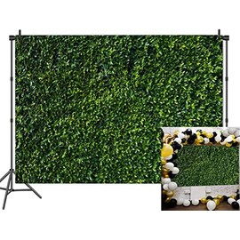 Nature Theme Green Leaves Backdrops Seamless Photography Studio Props Vinyl 7x5ft Backgrounds Party Decoration Lawn Grass Banner