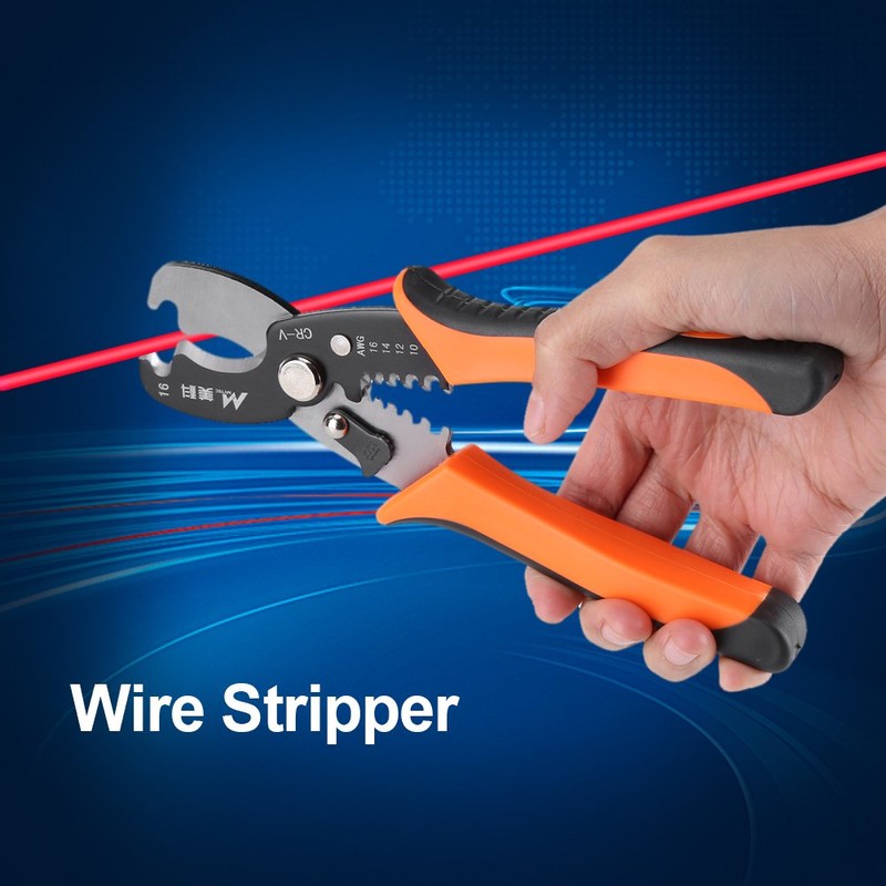 175mm Wire Stripper Cutter Heavy-Duty Wire Stripper Stripping Tool Cavo