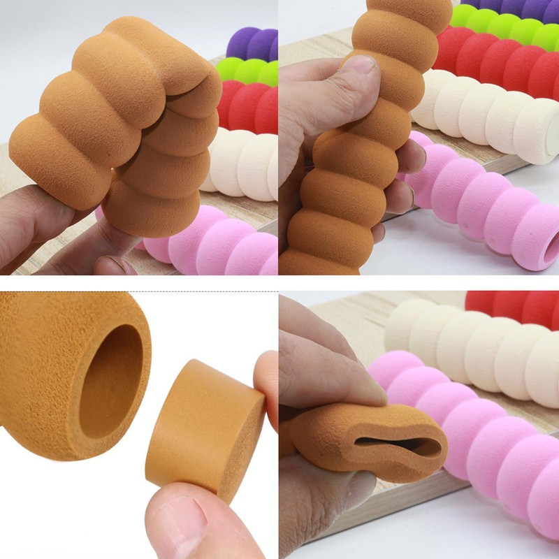TopHomer Door Knob Covers Soft Foam Safety Cover Protector Door